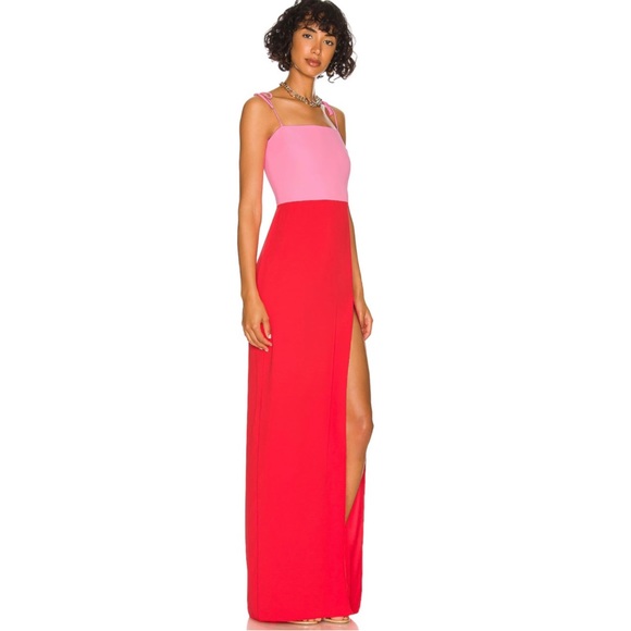 REVOLVE Dresses & Skirts - Revolve Amanda Uprichard Avani Gown Pink Red Size S